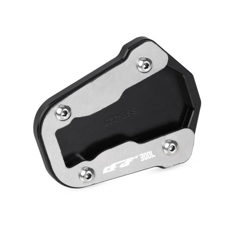 FICNNVJH Motorrad-Seitenständerpolster Für H&ONDA CRF300L CRF300 CRF 300 L 300L Rally 2021 2022 2023 Motorrad Fuß Seite Stehen Enlarger Verlängerung Kickstand Platte Pad(CRF300L Logo) von FICNNVJH