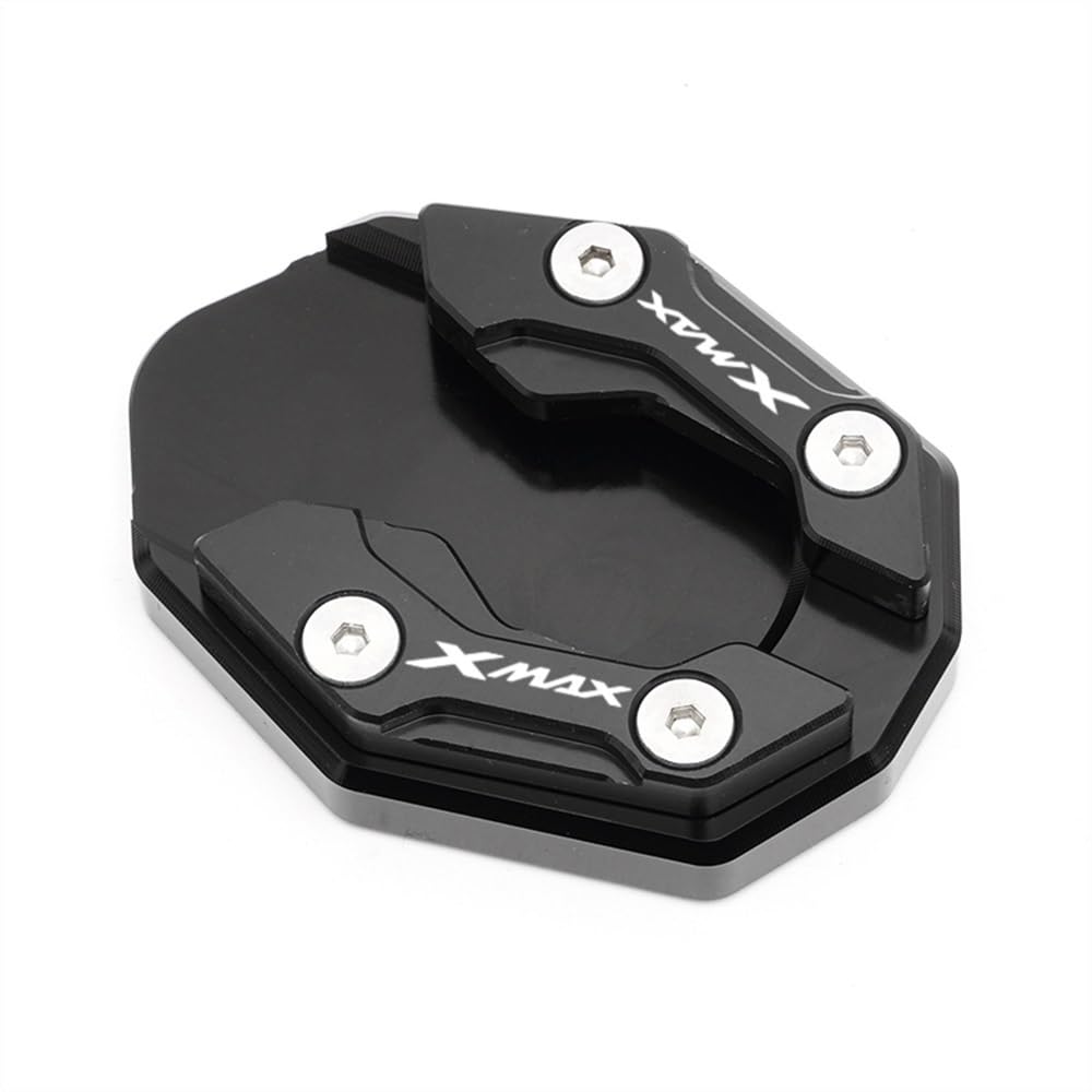 FICNNVJH Motorrad-Seitenständerpolster Für Y&AMAHA XAMX300 Xmax 300 X-MAX 350 2015-2021 2020 2019 CNC Motorrad Kickstand Seitenständer Vergrößern Fußverlängerung Pad(10) von FICNNVJH