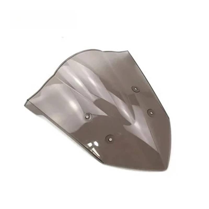 FICNNVJH Motorrad Windabweiser Für 650F 2014 2015 2016 2017 2018 Motorrad Double Bubble Windschutzscheibe Windschutz Für CBR650F Für CBR 650 F(Smoke) von FICNNVJH