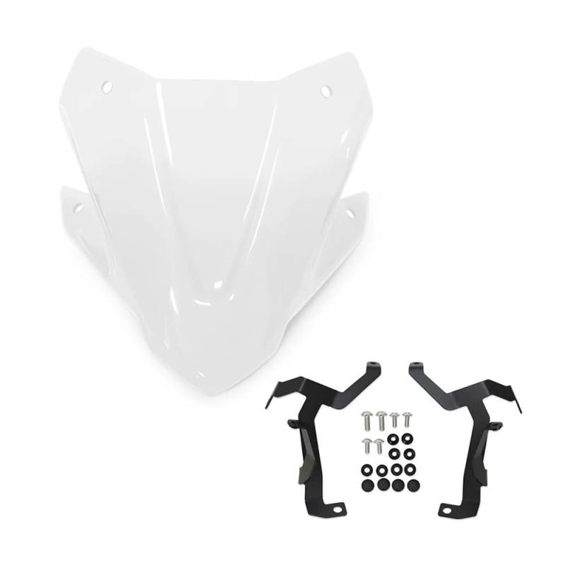 FICNNVJH Motorrad Windabweiser Für CB750 Für CB 750 Für Hornet 2023 2024 Motorrad Windschutzscheibe Verlängerung Spoiler Deflektor Windschutzscheibe(Transparent) von FICNNVJH