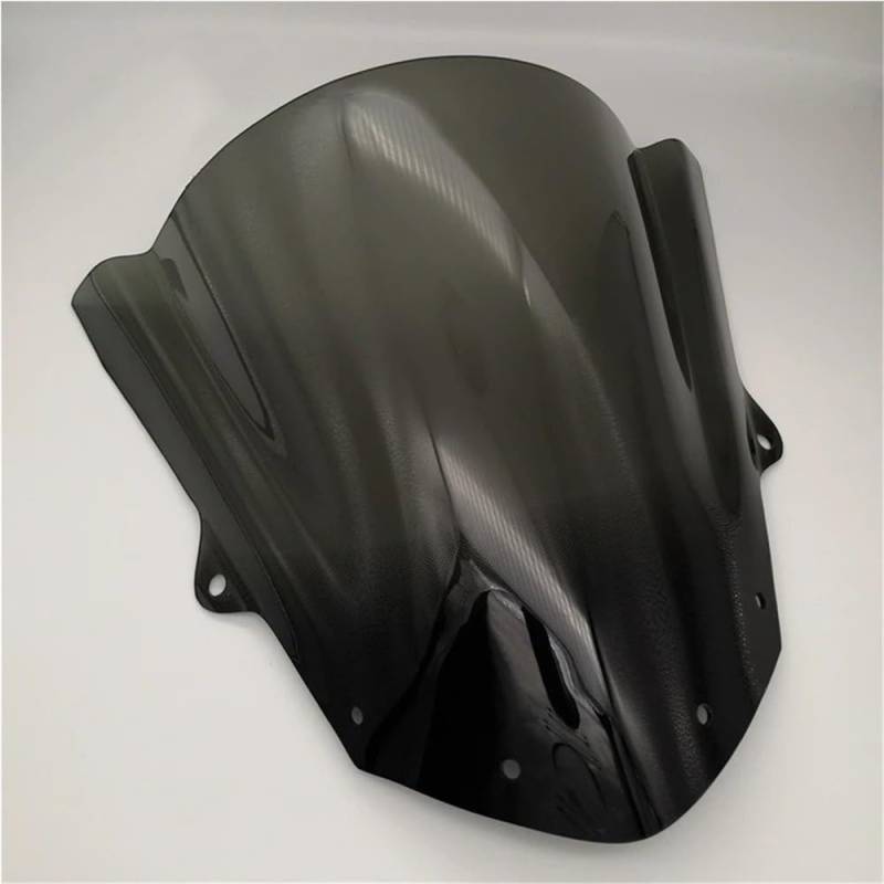 FICNNVJH Motorrad Windabweiser Für KA&WA&SAKI ZX6R 2009 2010 2011 2012 2013 2014 2015 2016 2017 Wind Deflectore Windschutzscheibe Motorrad Windschutzscheibe(Black) von FICNNVJH