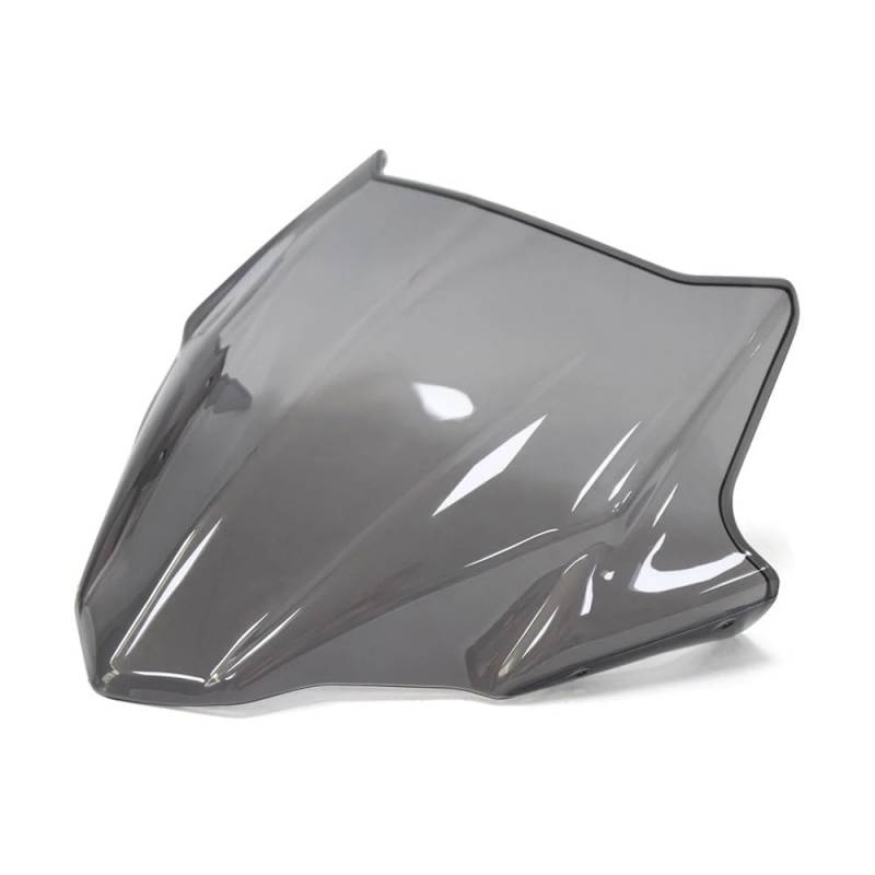 FICNNVJH Motorrad Windabweiser Für Z900 Für Z650 2020-2024 Motorrad Windschutzscheibe Bildschirm Visier Windschutzscheibe Double Bubble Windabweiser Für KA&WA&SAKI Für Z 900(Light Gray) von FICNNVJH