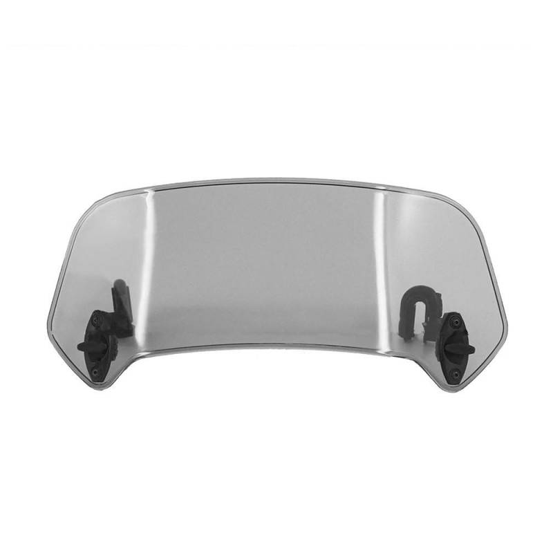 FICNNVJH Motorrad Windabweiser Motorrad Einstellbare Windschutzscheibe Air Deflektor Spoiler Erweiterte Windschutzscheibe Für B&MW R1200GS Für KA&WA&SAKI Für Y&AMAHA Für H&ONDA(Mini Smoke) von FICNNVJH