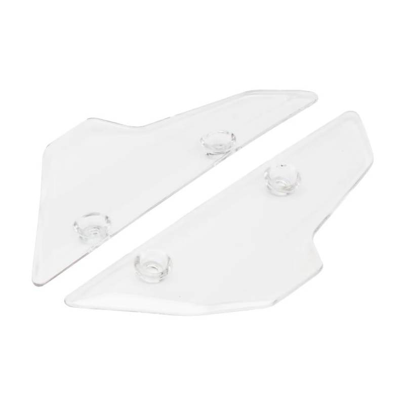 FICNNVJH Motorrad Windabweiser Motorrad Zubehör Windschutzscheibe Seite Deflektor Handshield Front Windabweiser Für H&ONDA XL750 Transalp XL 750 TRANSALP 2023(Front - Clear) von FICNNVJH