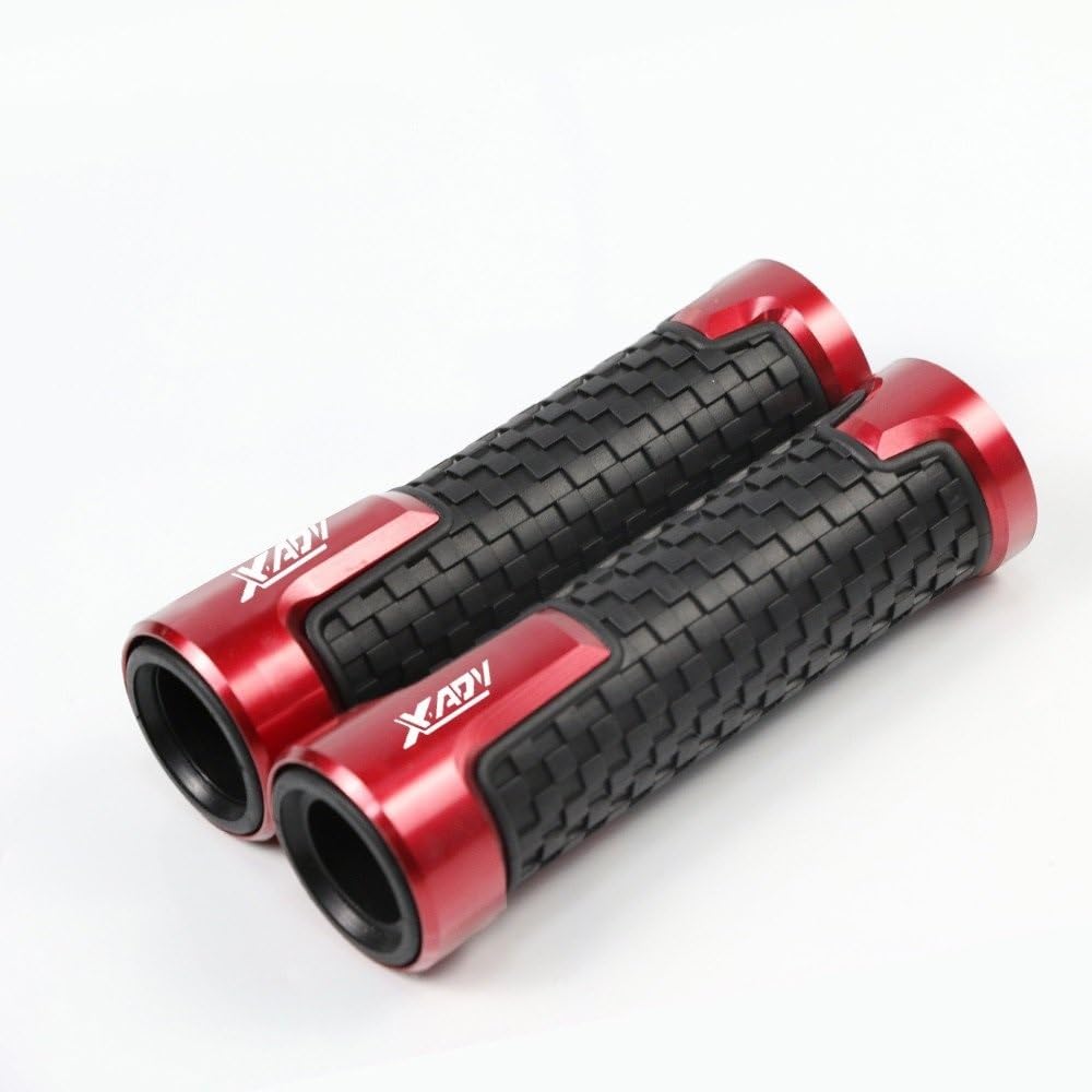 FICNNVJH Rutschfester Motorradgriff Für H&ONDA X ADV X-ADV XADV 750 Motorrad Zubehör Universal 7/8''22MM Gummi Handschutz Grip Lenker Griffe Enden Griff Bar(8MM-5) von FICNNVJH