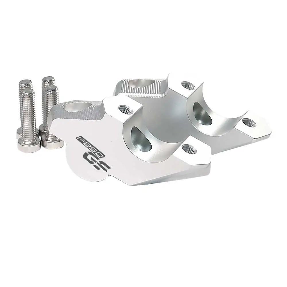 Lenkererhöhung Motorrad FÜR B&MW F850GS F900R F900XR F850 GS ADVENTURE Motorrad CNC Lenker Riser Mit Offset Drag Lenker Clip Verlängerung Adapter(0) von FICNNVJH