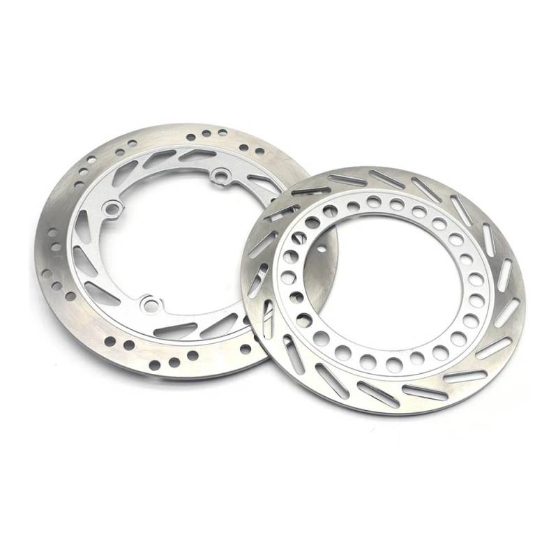 Motorrad-Bremsscheiben Für AX-1 Für NX250 Für AX 1 Für NX 250 1989-1994 Motorrad Vorne Hinten Bremsscheibe Vorne 240mm/Hinten 220mm(Front and Rear silver) von FICNNVJH