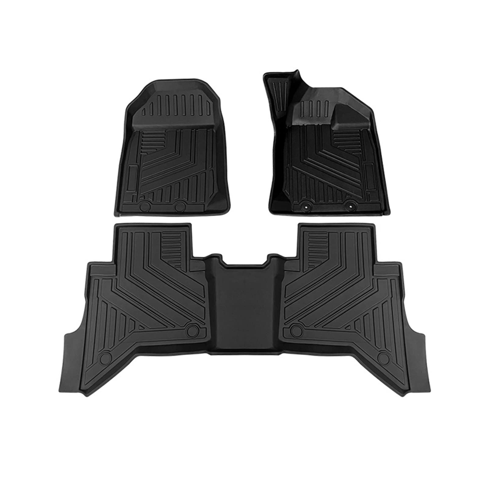 3D Full TPE LHD RHD Boden Auto Matte Kompatibel mit ISUZU D-MAX 2019-2022 DMAX Auto Boden Liner Tray Fuß Pad Teppich Matte 4x4 Pickup Zubehör(RHD D-MAX) von FIDBNAOOD