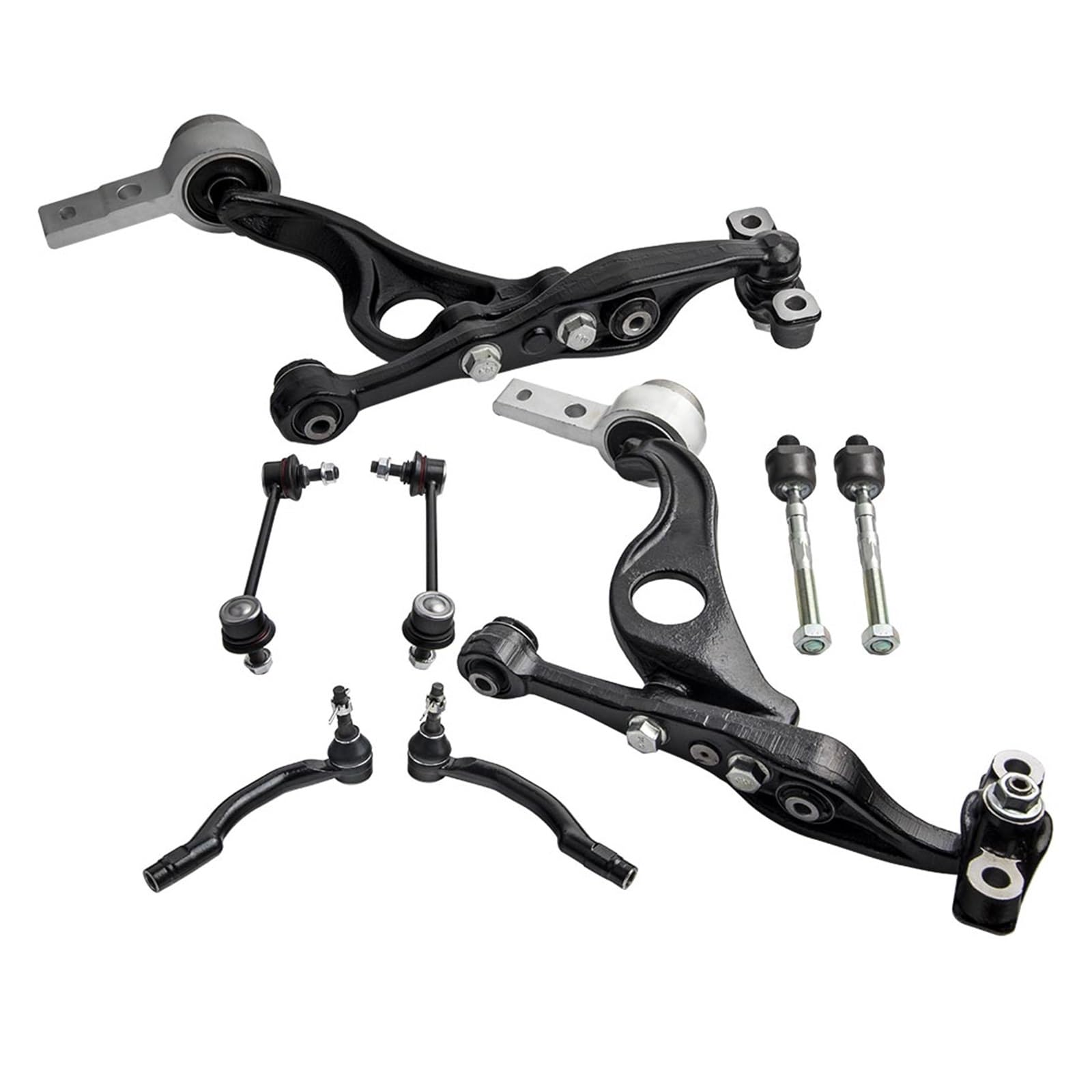 8pcs GJ6E32240 Front Left Right Lower Wishbone Suspension Control Arm Set Compatible With Mazda 6 2007-2012 GS1D34300G, GS1D34300H von FIDBNAOOD