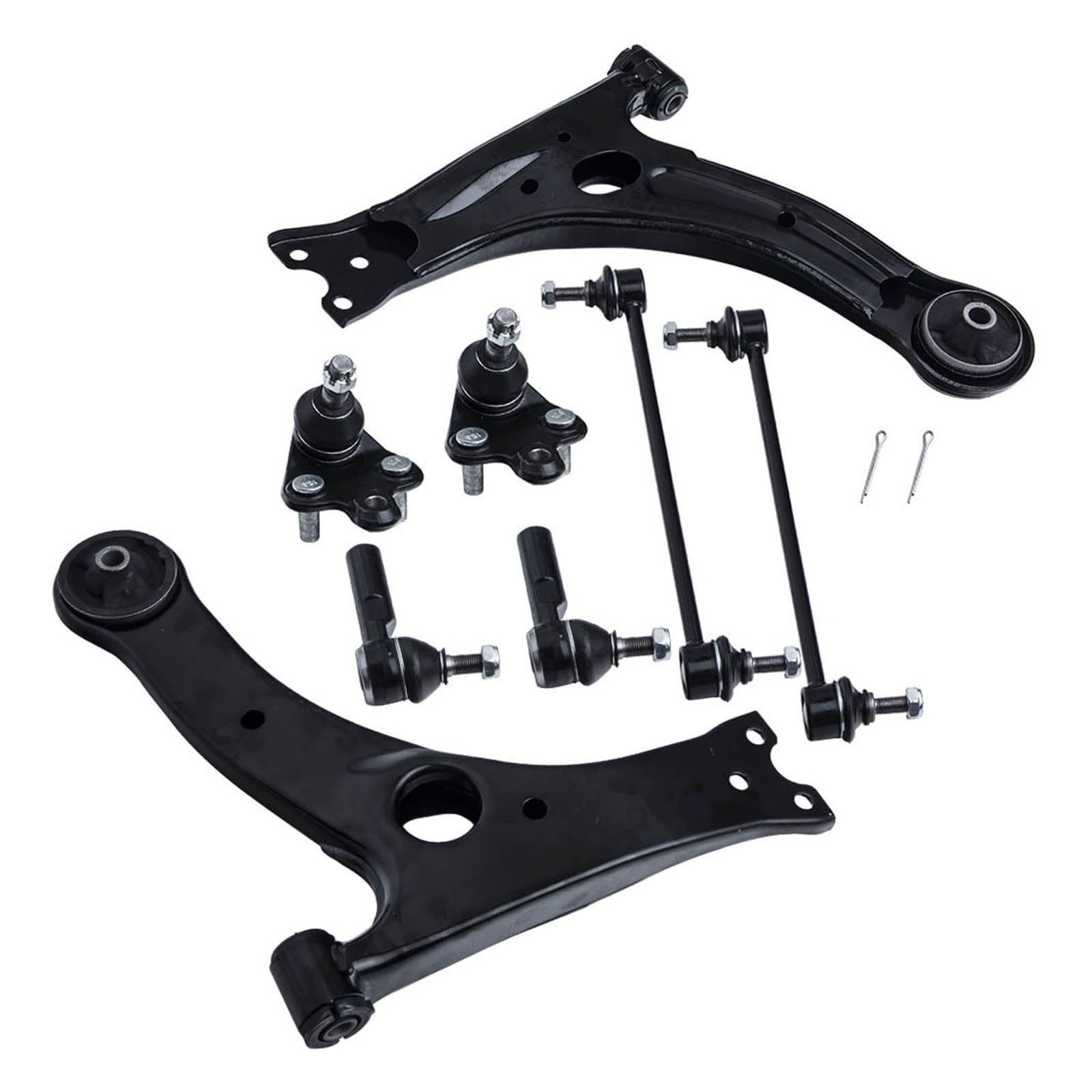 8x Front Lower Control Arms + Ball Joints Assembly Compatible With Pontiac Vibe 2003-2008 von FIDBNAOOD