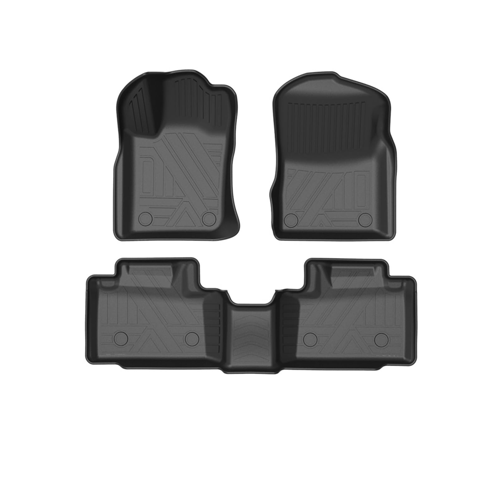 Auto Fußmatten TPE Fußmatten Pad Matte Innen Zubehör Kompatibel Mit Jeep Grand Cherokee WK2 2011-2023(For 11-20) von FIDBNAOOD