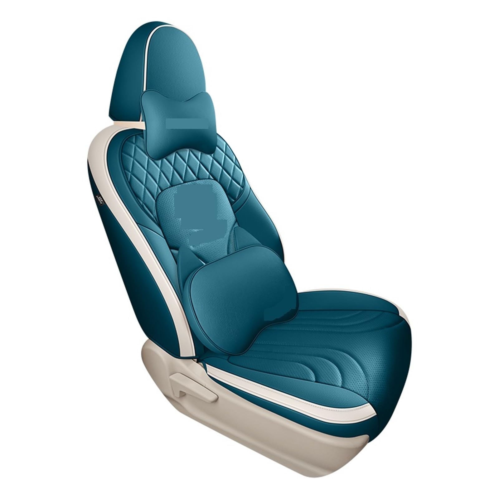 Covers Car Seat Cover Specific Customize Compatible With EV ORA GOOD CAT 2021-2022 Year Full Covered with Front and Rear Complete Set(Luxury dark blue) von FIDBNAOOD