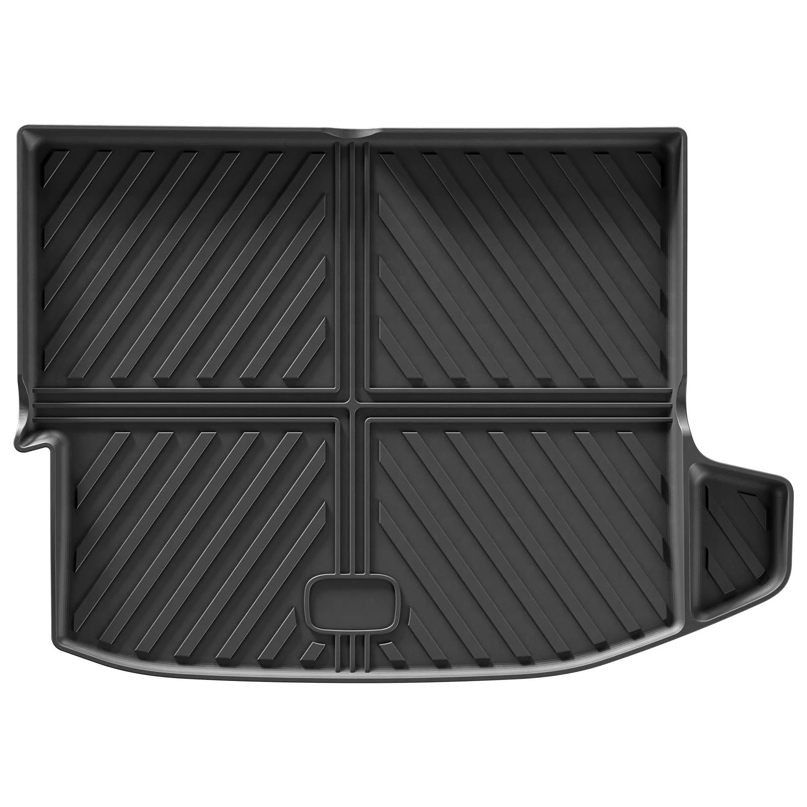 Kompatibel mit Chevy Chevrolet Trax 2024 2025 3D TPE Fußmatten Cargo Liner Kofferraum/Rückenstützmatte Allwetterzubehör Linkes Ruder(24TRAX TRUNK 1PCS) von FIDBNAOOD