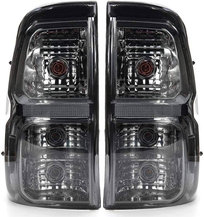 FIEZE Auto Rücklicht Komplettsets Für Toyota Hilux Revo 2015-2018, Nebelscheinwerfer Reflektor Lampe Heckbremse Lampe Wasserdicht,A Pair von FIEZE