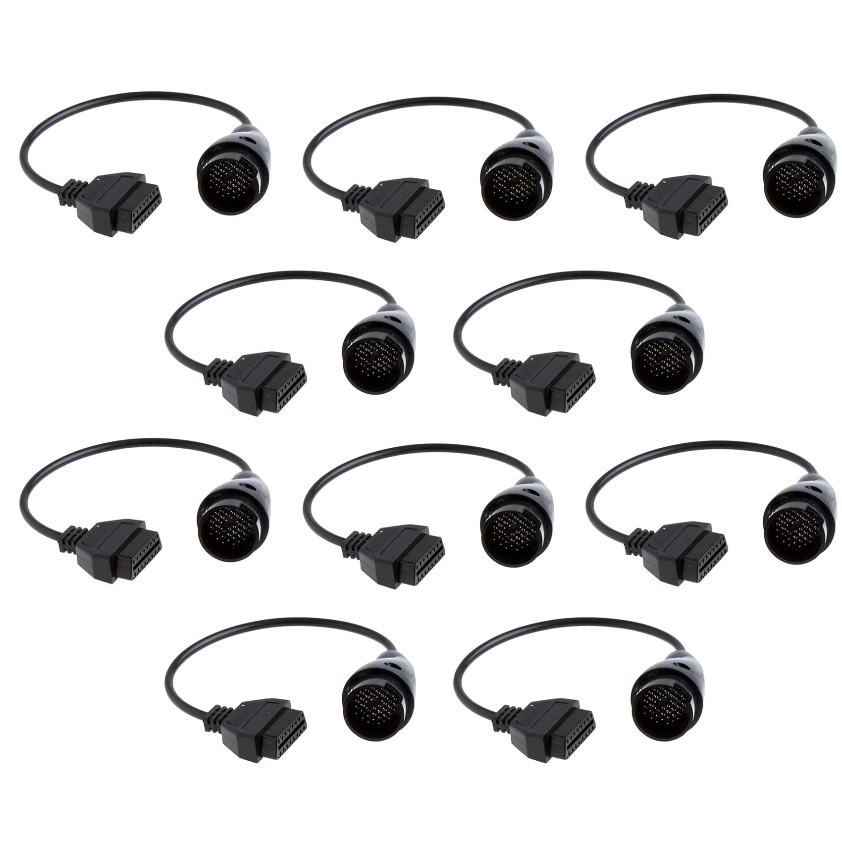 10X für MB 38 Pin Ein 16 Pin OBD2 OBD II Diagnose-Adapter für Anschluss 38 Pin OBD 38 Pin von FIGGRITID