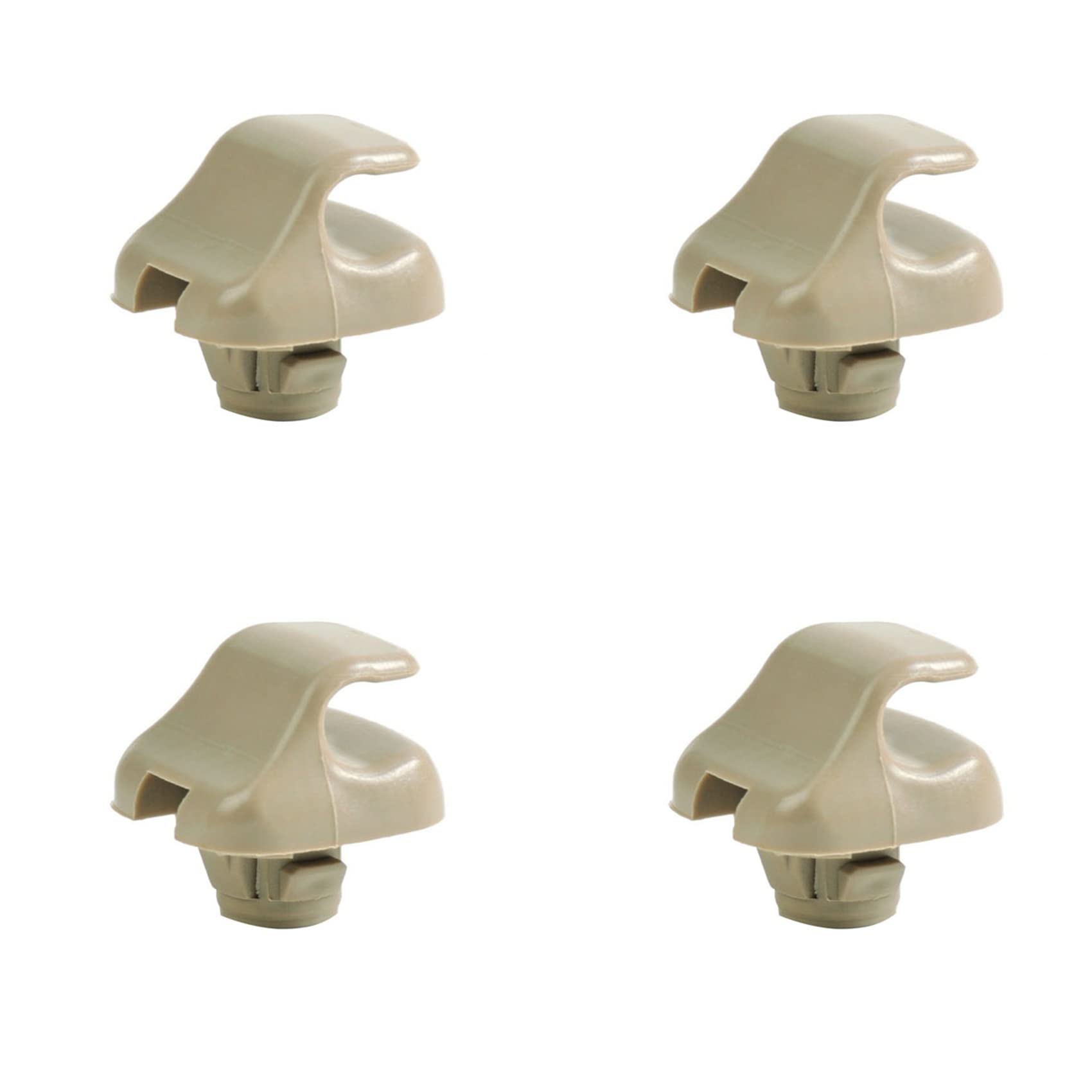 FIGGRITID 4 x Auto-Sonnenblendenhalter für Visor Clips Fastener für -V Fit Accord Visor Fd1 Fd2 2006-2011 Beige von FIGGRITID