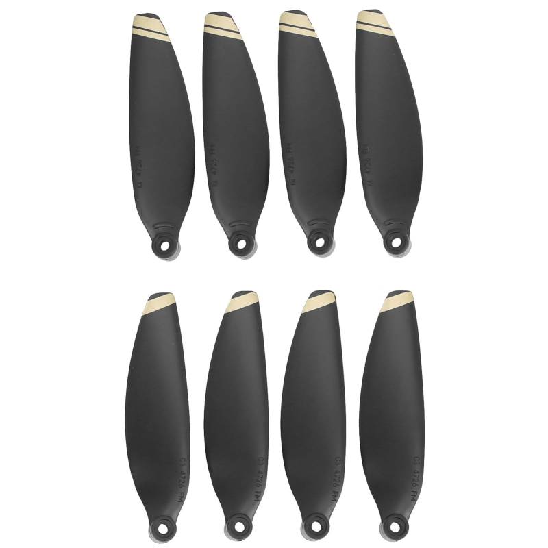 Stabiles Drohnen-Propeller-Set aus PC-Material für Mini 2 – 2 Paar Ersatzpropeller für eine Umweltfreundliche Nutzung (Golddekor) von FILFEEL