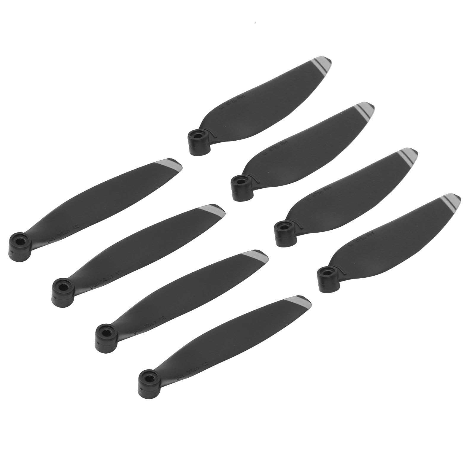 Stabiles Drohnen-Propeller-Set aus PC-Material für Mini 2 – 2 Paar Ersatzpropeller für eine Umweltfreundliche Nutzung (Silbernes Dekor) von FILFEEL