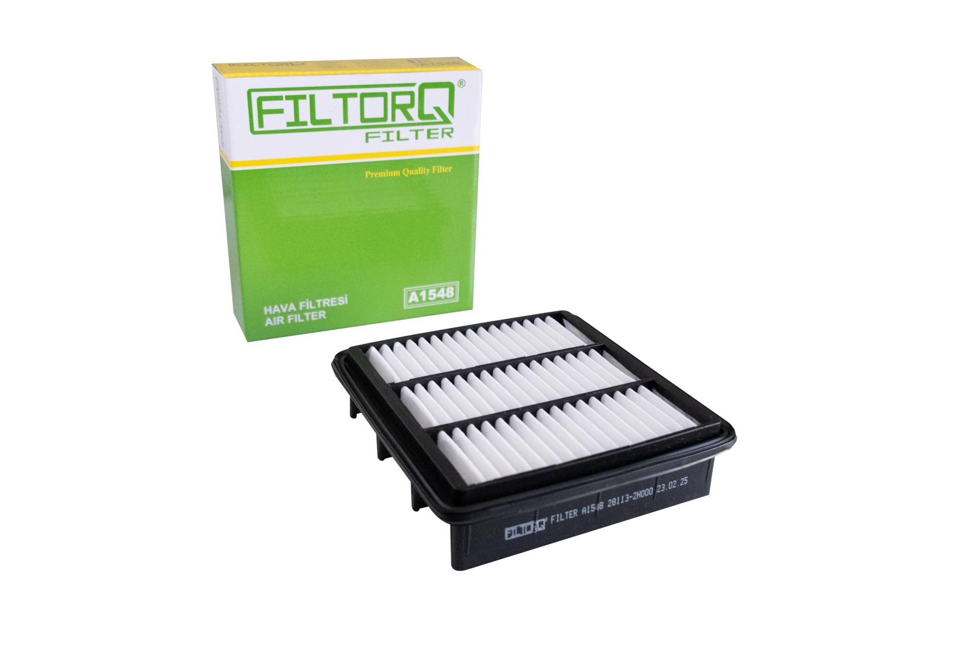 FILTORQ FILTER A1548 Luftfilter - Kompatibel für Hyundai Elantra II(XD2), i30(FD), Kia Cee'd(ED), Cerato II(TD) von FILTORQ FILTER