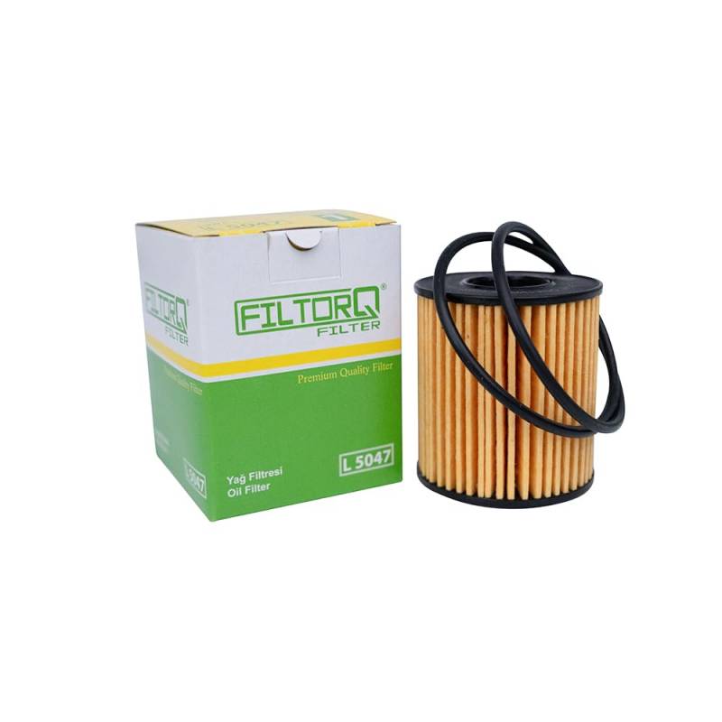 FILTORQ FILTER L 5047 Ölfilter – Ölfilter Satz mit Dichtung/Dichtungssatz kompatibel für Citroen C3 C4 C5, Peugeot 206 207 208 301 308 408 508 2008 3008 5008 von FILTORQ FILTER