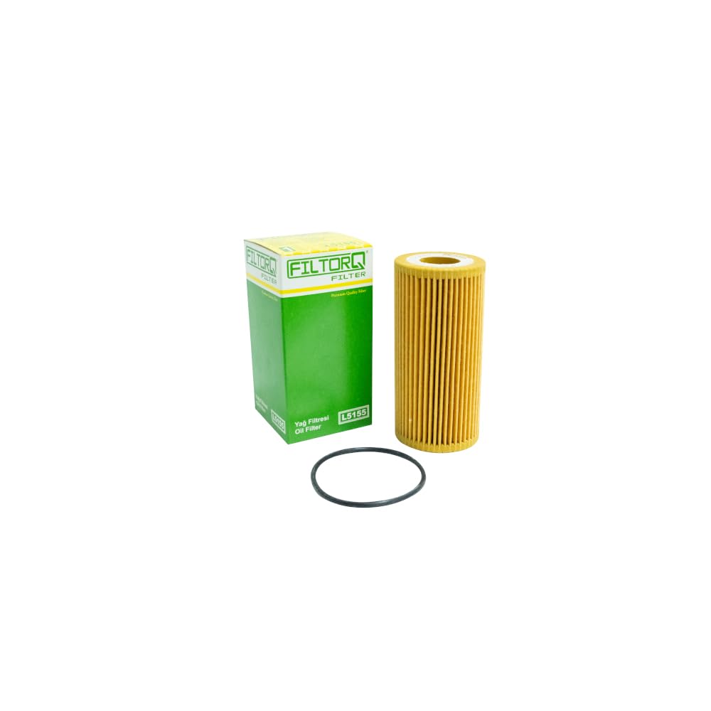 FILTORQ FILTER L 5155 Ölfilter – Ölfilter Satz mit Dichtung/Dichtungssatz kompatibel für VW Golf 7/8, Passat B7/B8, Polo 5/6, Audi A1 (8X,GB), A3 (8YA,8VA), A4 (8K,8W), A5 (8T,8F) 1.8 2.0 TFSI von FILTORQ FILTER