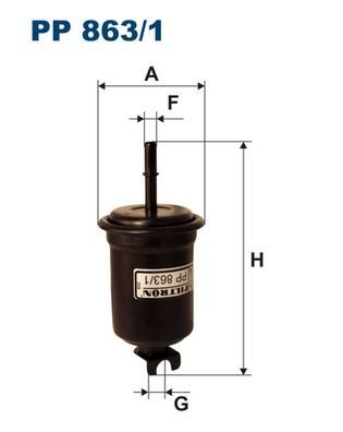 FILTRON PP863/1 Einspritzanlage von Filtron