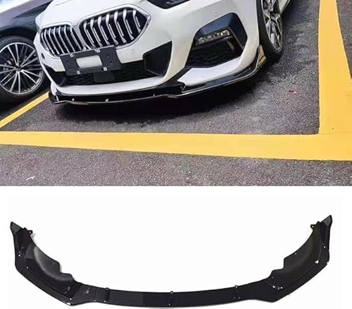 Auto Frontlippe Frontspoiler Für BMW 2er F44 228i M235i 2020-2021,Auto Frontstoßstangen Lippe Splitter Spoiler Frontspoiler Protector Auto Zubehör von FILUNO