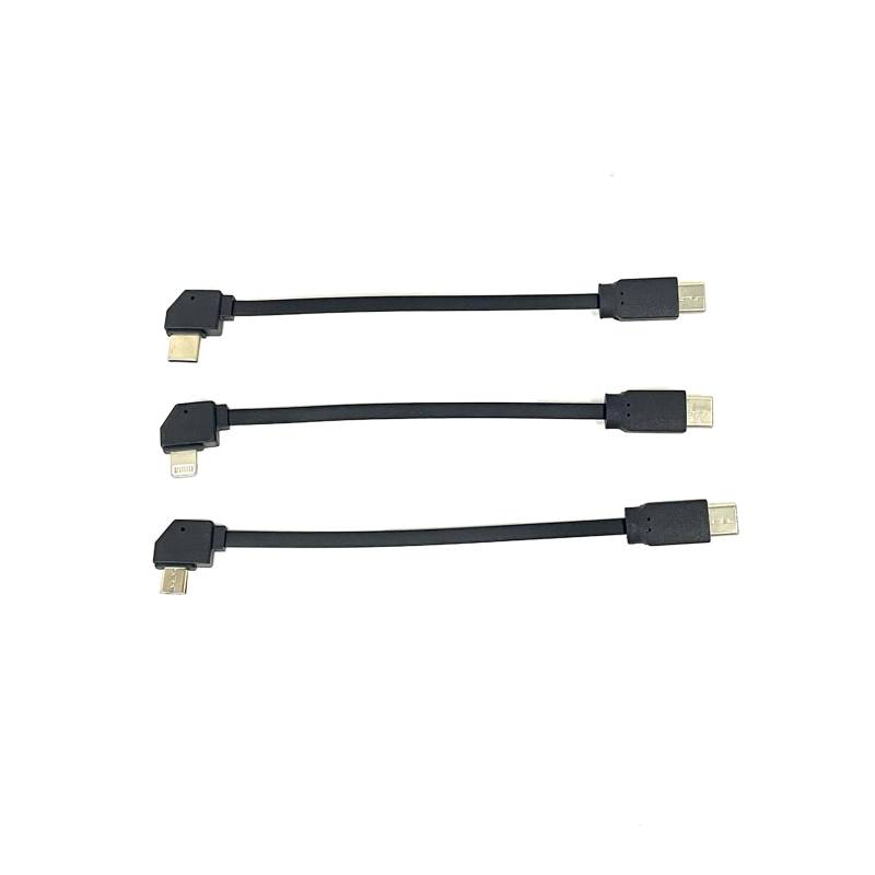 FIMI USB-Kabel für FIMI MINI 3 Drohne (Kompatibel mit iPhone 15 Serie, Schwarz, USB, App-Steuerung, Automatic) von FIMI