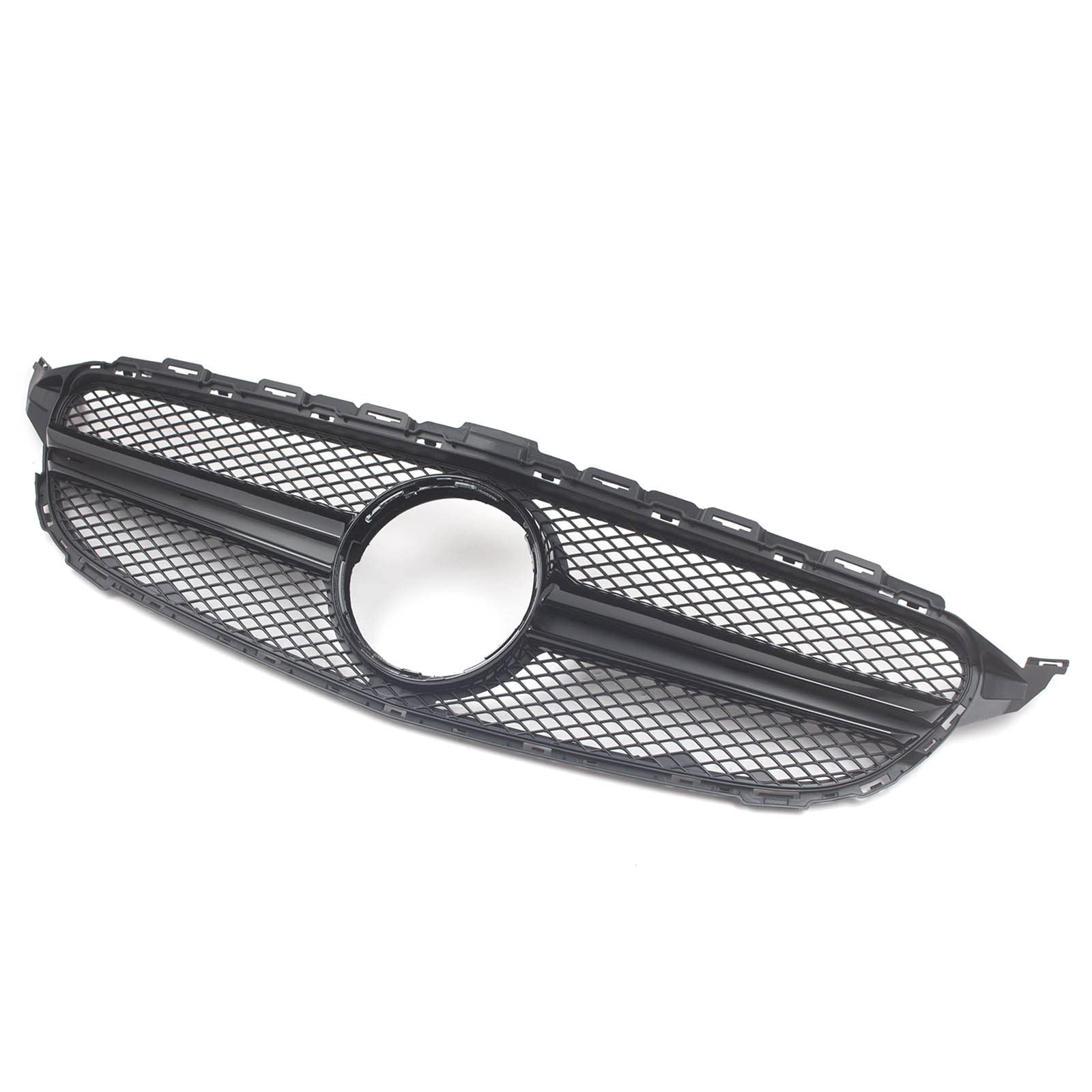 FINMOKAL AMG Style Kühlergrill passend für Mercedes W205 C-Klasse C250 C300 2015-2018 von FINMOKAL