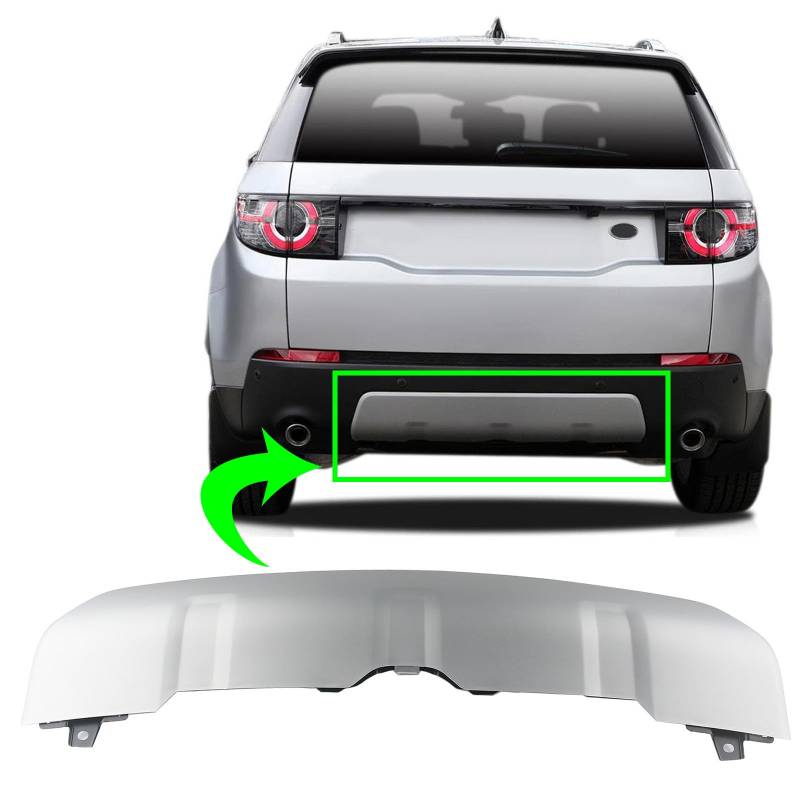 FINMOKAL Hintere Stoßstange Skid Plate Trim Ersatz für Land Rover Discovery Sport L550 2015-2019 ABS Autoteile von FINMOKAL