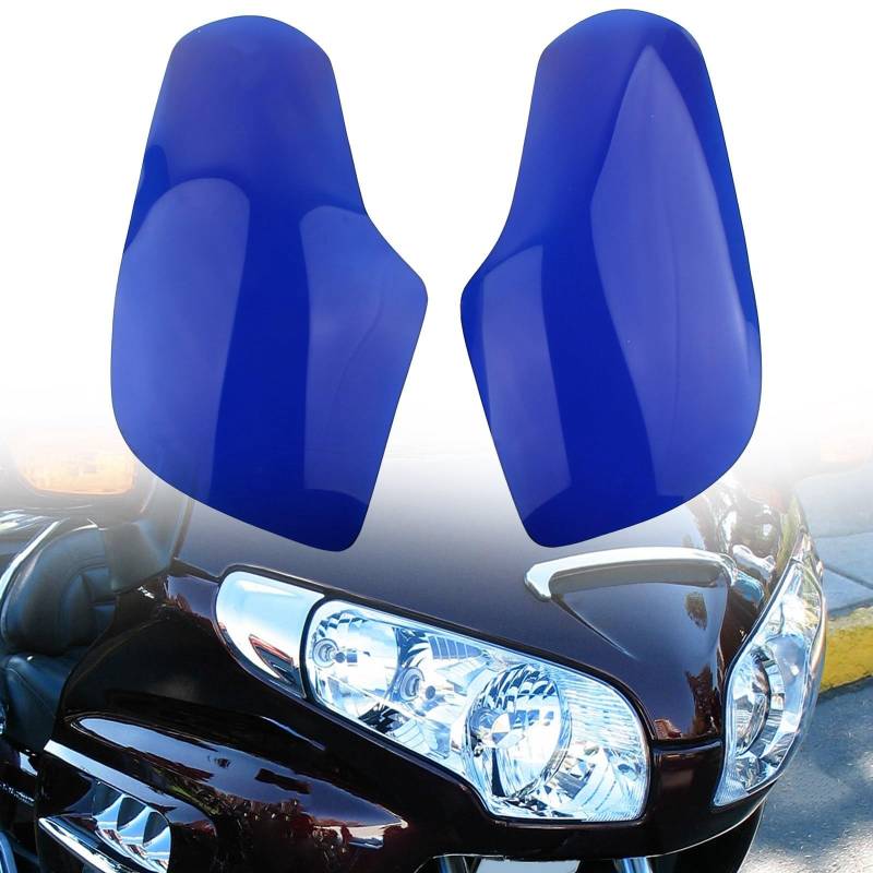 FINMOKAL Motorrad-Displayschutzfolie, kompatibel mit Honda Goldwing GL1800 2001–2012, Blau, 2 Stück von FINMOKAL