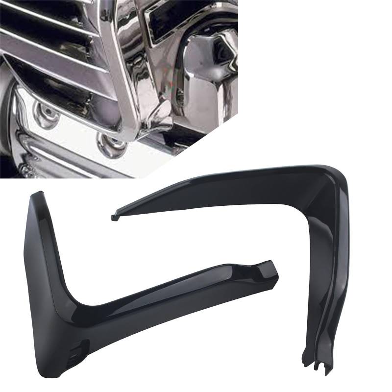 FINMOKAL Motorrad-Verkleidung aus glänzendem schwarzem ABS, untere Eckkante, kompatibel mit Honda Goldwing GL1500SE GL1500A Standard Interstate 1988–2000 von FINMOKAL