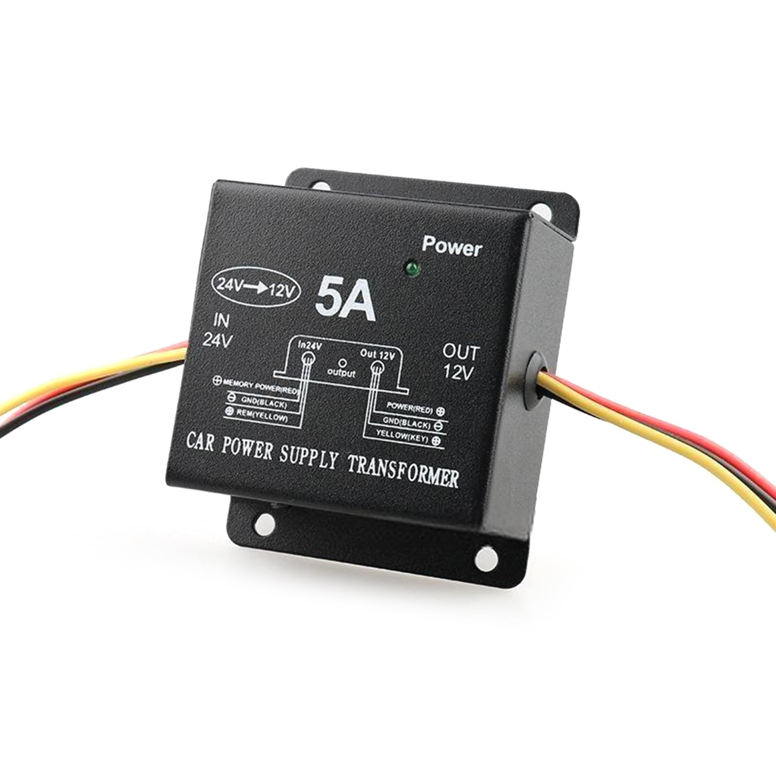 FIRSTXIU DC24V Zu 12V 5A Abwärtswandler Power Bucking Spannungen Regler Reduzierer Transformationsmodul Für PKW LKW von FIRSTXIU