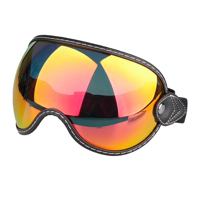 FIRSTXIU Rennbrille Bubble Sonnenbrille Schutzbrille Mit Breiter Bubble Linse Die Die Sicherheit Von Bikern Erhöht von FIRSTXIU