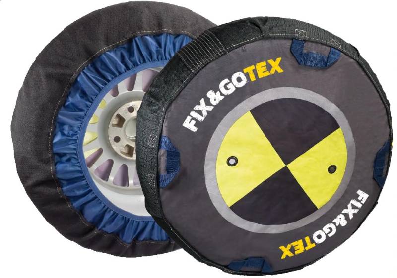 Fix & GOTEX – 8ZFI Schneeketten, Kette Textil für Auto Größe: I von FIX & GO TEX