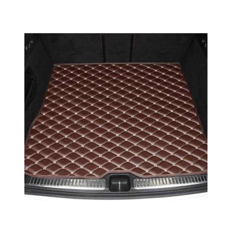 Auto Leder Boot Liner Cargo Hinten Stamm Matten Gepäck Boden Fach Wasserdicht Teppich Für N&issan Für X-Trail Für Rogue T33 2022 2023 Kofferraummatte Auto(4) von FIXCOR