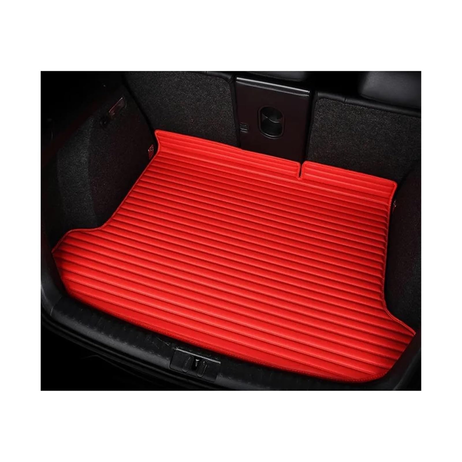 Für B&MW X1 F39 2018-2022 F25 2011-2017 Custom Car Trunk Mat Boot Liner Matte Innen Zubehör Kofferraummatte Auto(Rot,F25 2011-2017) von FIXCOR