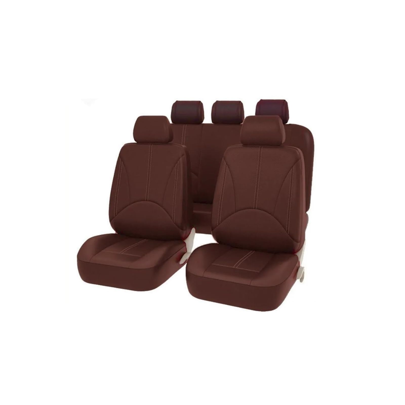 Für RX300 GX ES250 ES350 GX460 GX400 GS350 GS450 IS430 IS460 IS600 IX570 Autositzbezüge Autokissen Auto-Sitzbezüge(5 Seats-Coffee) von FIXCOR