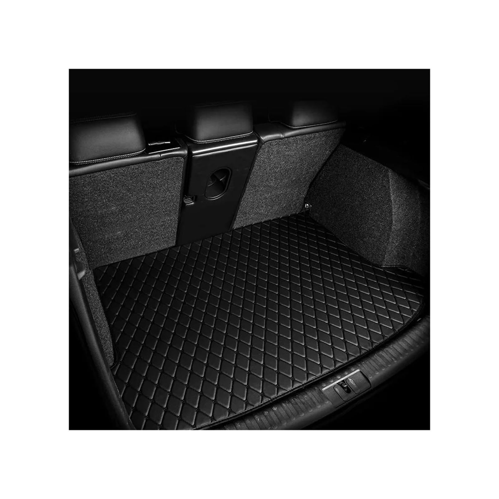 Für Volvo XC60 2009 2010 2011 2012 2013 2014 2015 Auto Stamm Matten Teppiche Fracht Boot Liner Teppiche Abdeckung Innen Zubehör Kofferraummatte Auto(Type B,2) von FIXCOR