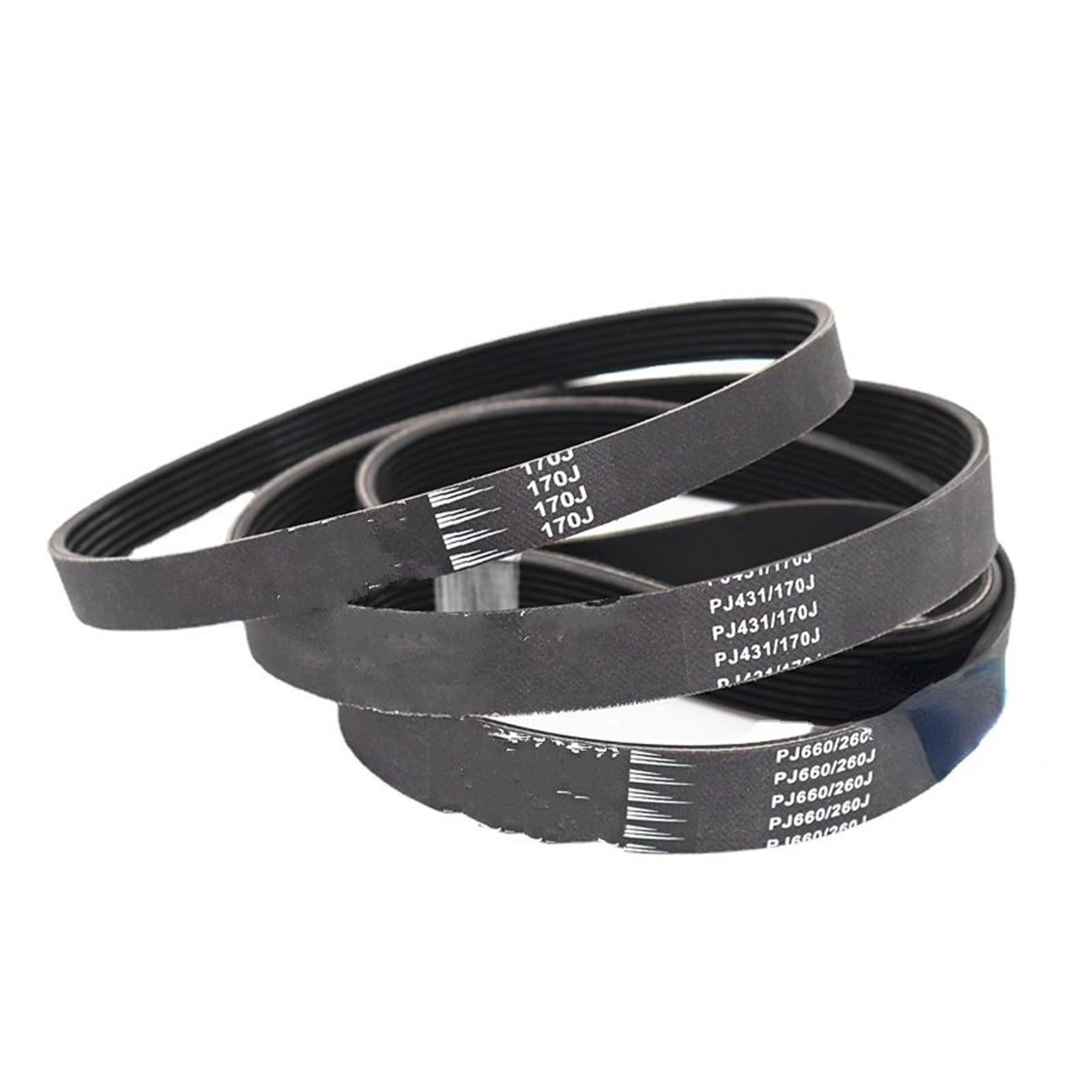 Antriebsriemen Keilriemen Laufbandriemen Antriebsriemen 230J/PJ584 240J/PJ610 3/5 Rippen Gummi Multi Groove Gürtel Multi Wedge Laufband Motorrad Fitness Drive Belt(240J-PJ610,1PIECE_5RIBS) von FIYFIOW