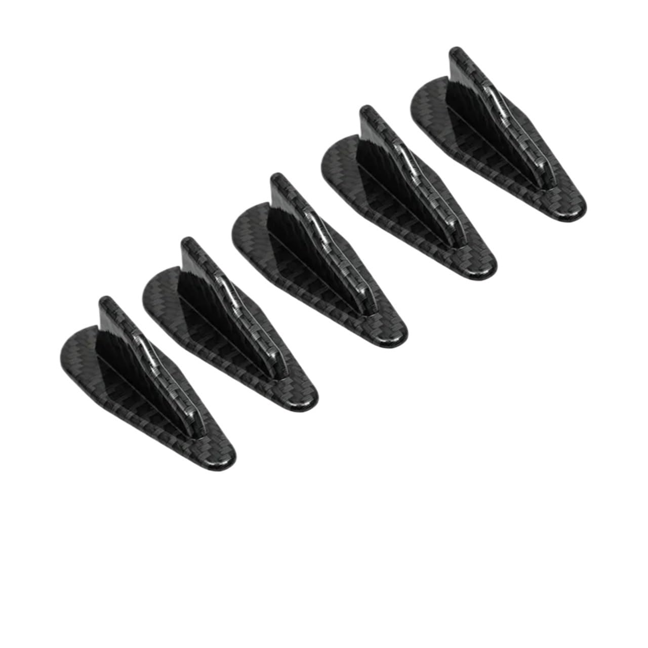 Heckflügel Auto Dach Shark Fin Stil Diffusor Spoiler Zubehör Für W211 W204 E36 E46 E92 Heckspoiler(CB 5pcs style2) von FIYFIOW