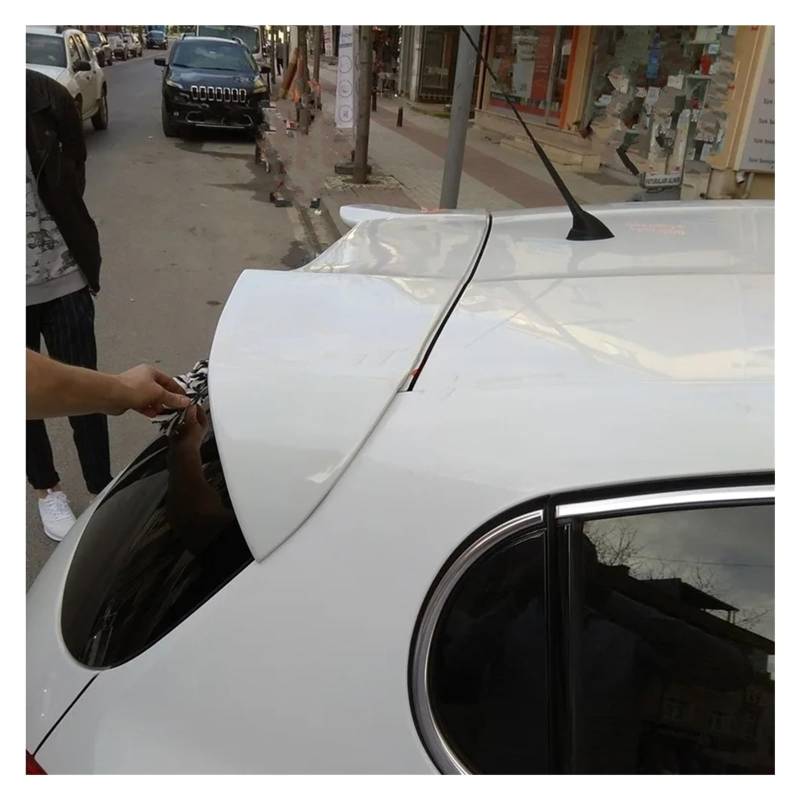 Heckflügel Für Peugeot 208 2012-2014 2015 2016 2017 2018 2019 Spoiler Aus Fiberglas Dachheckspoiler Flügel Kofferraumlippe Auto-Styling Vollständig Kompatibel Heckspoiler(Unpainted) von FIYFIOW