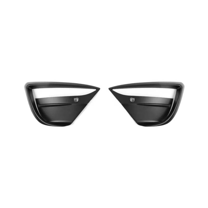 Heckflügel Für Tesla Für Modell 3 Y 2021 2022 2023 Nebel Lampe Spoiler Klinge Trim Schutzhülle Wind Messer ABS Dekoration Aufkleber Auto Zubehör Heckspoiler(3 Matte Black) von FIYFIOW