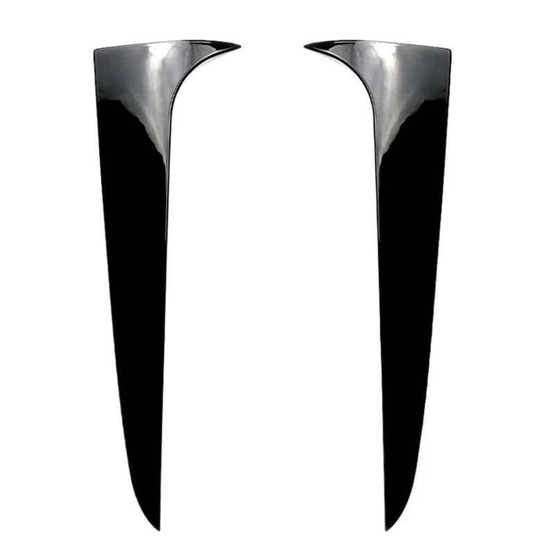 Heckflügel GLÄNZEND SCHWARZ Auto Heckscheibe Spoiler Abdeckung Seite Canard Air Splitter Aufkleber Trim Für X3 F25 2011 2012 2013 2014 2015 2016 2017 Heckspoiler von FIYFIOW