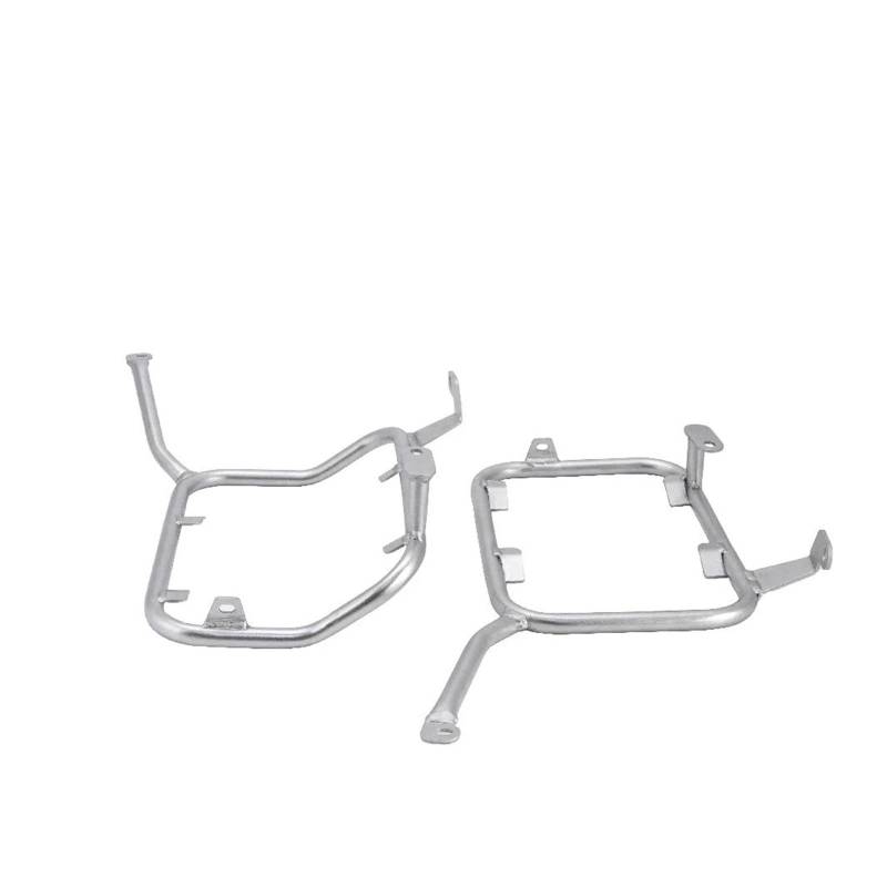 Hinterradgepäckträger Für XADV 750 Für XADV750 2021 2022 2023 Motorrad Stamm Top Fall Satteltasche Packtaschen Halterung Edelstahl Hinten Gepäck Rack Gepäck Rack(Silver Pannier Rack) von FIYFIOW