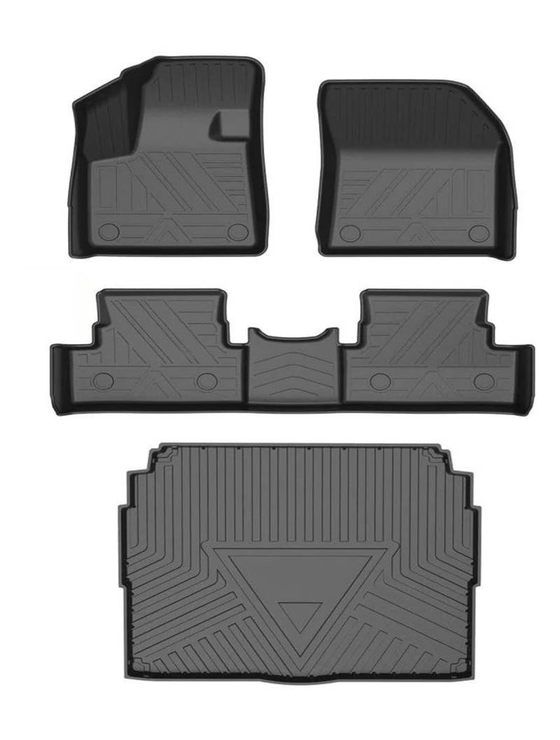 Kofferraummatte Kofferraum Schutzmatte Auto-Bodenmatte Aus TPE Speziell Für Peugeot 3008 2017 2018 2019 2020 2021 Nur Für Linkslenker Individuelles Auto-Innenzubehör von FIYFIOW