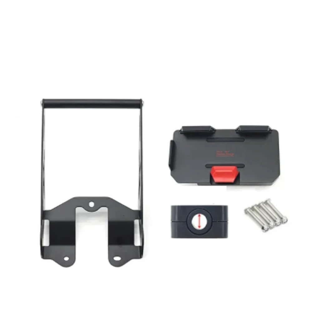 Motorrad GPS Navigation Halterung Motorrad USB Drahtlose Ladegerät GPS Telefon Halter 12MM 22MM Navigation Halterung Halterung Für Ducati Für Wüste X Für DesertX 937 2022 2023(12mm - A Set) von FIYFIOW