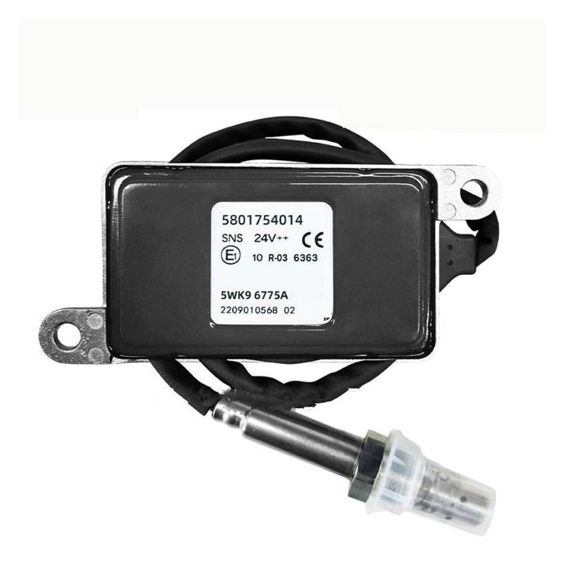 Nox-Sensor Regelsonde 24V Stickstoff Sauerstoff Sensor 24V Für IVECO LKW Busse Diesel Abgas Erkennung Nox Sensor 5801754014 5WK96775A 5WK9 6775A(5WK96775A) von FIYFIOW