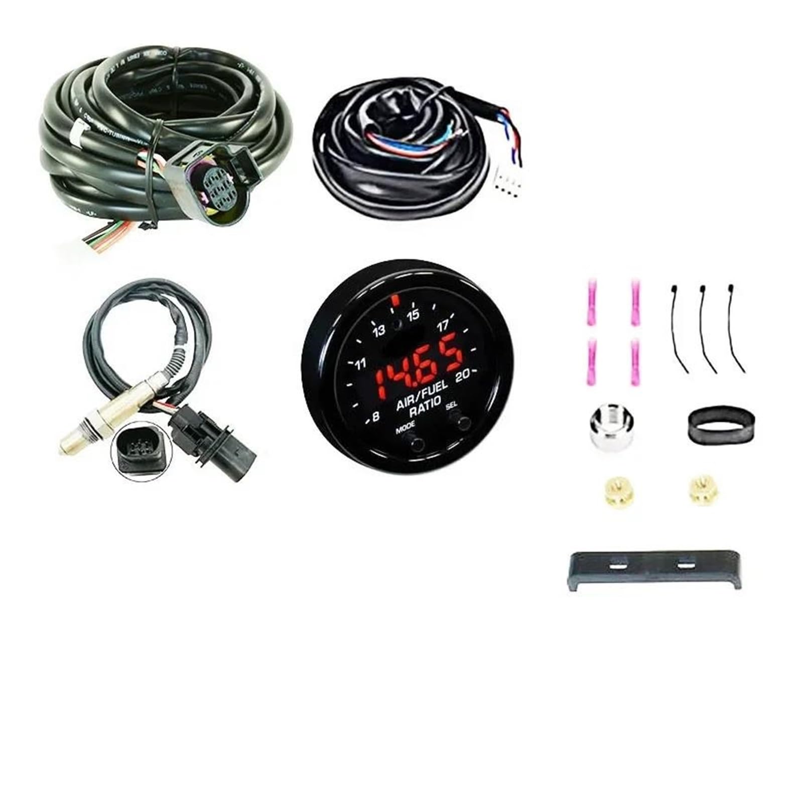 Nox-Sensor Regelsonde 30-0300 30-4110 X-Serie Breitband O2 Luft-Kraftstoff-Verhältnis Gauge Kit Abgas Sauerstoffsensor Für Volvo(30-0300) von FIYFIOW