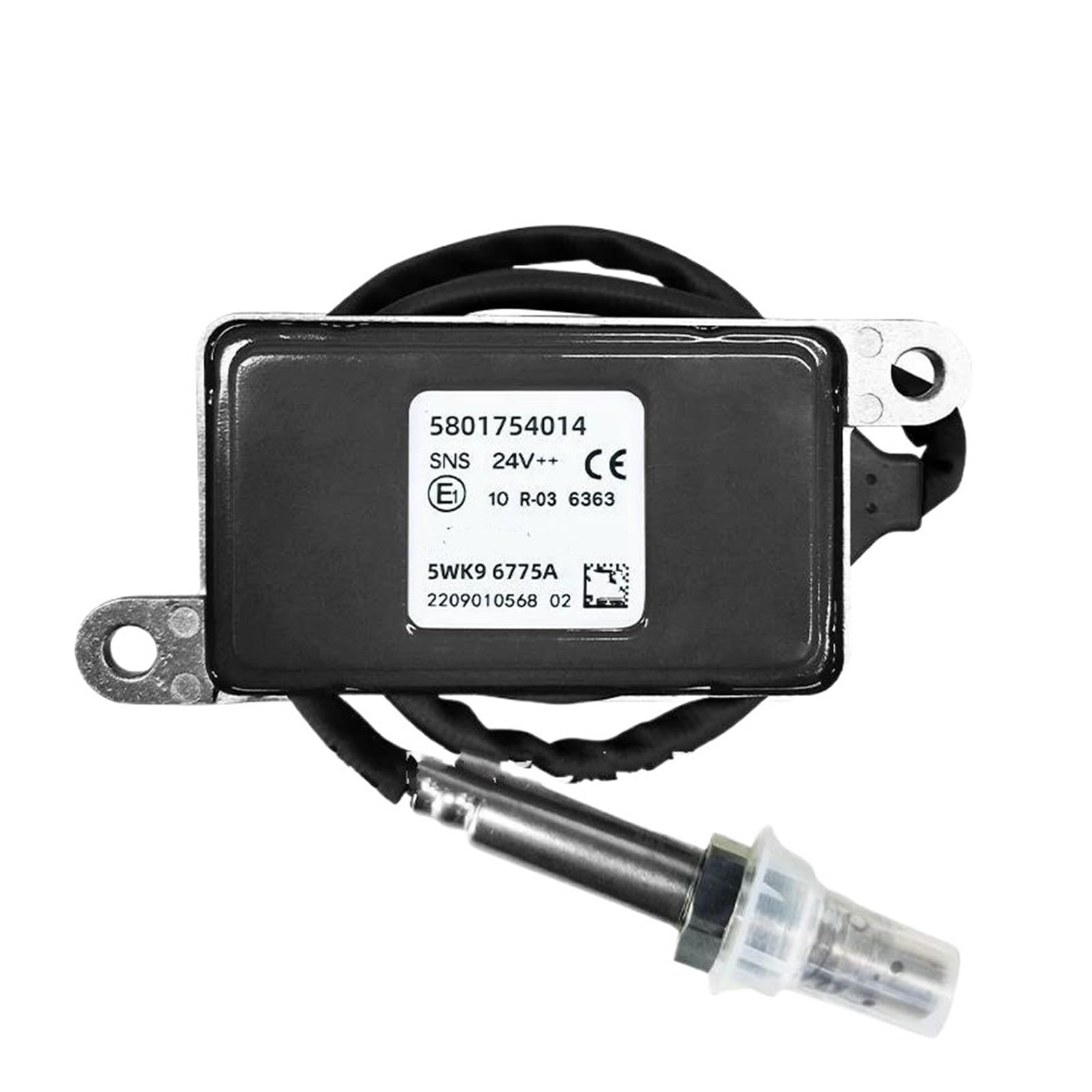 Nox-Sensor Regelsonde 5WK96775A 5WK9 6775A 5801754014 24V Stickstoff Sauerstoff Sensor 24V Für IVECO Für LKW Busse Diesel Auspuff Gas Erkennung Nox Sensor(5WK96775A) von FIYFIOW